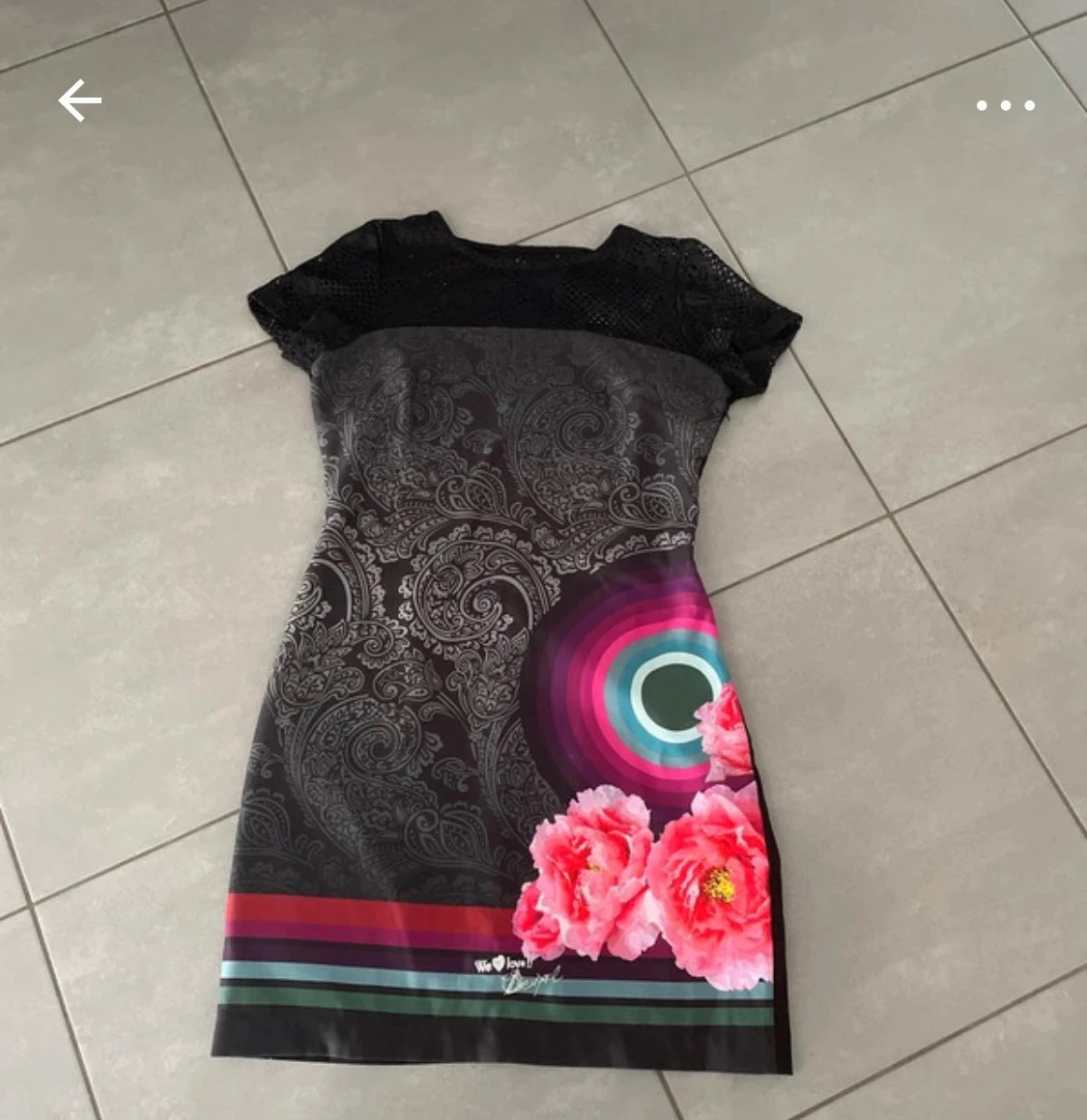 Vestido feminino Desigual tamanho M – photo 6